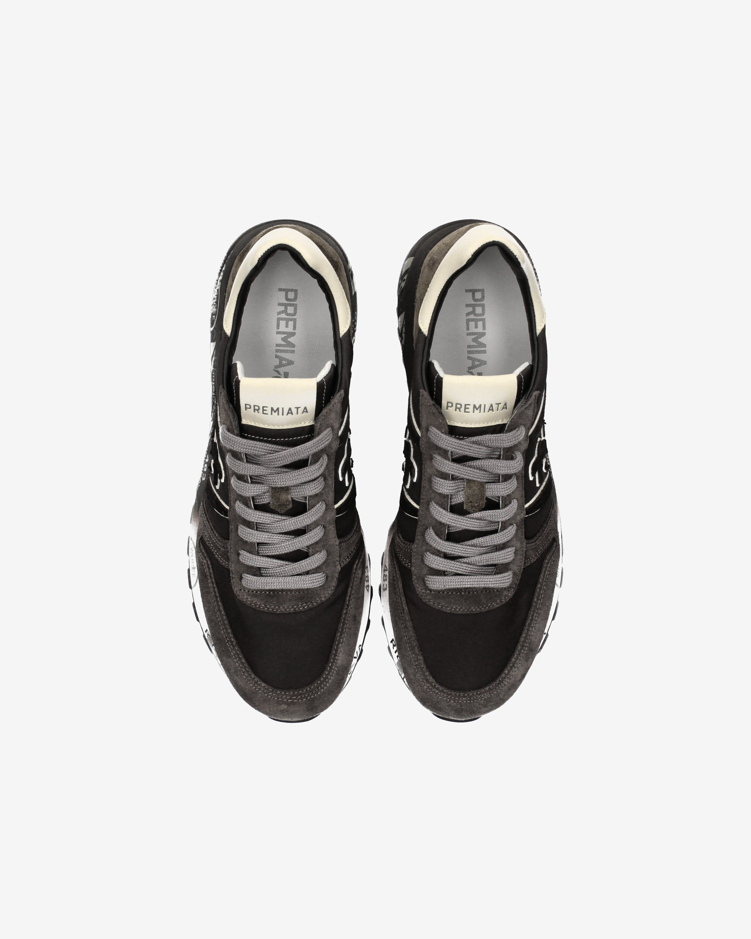 Premiata Lander 4951 sneakers gris anthracite