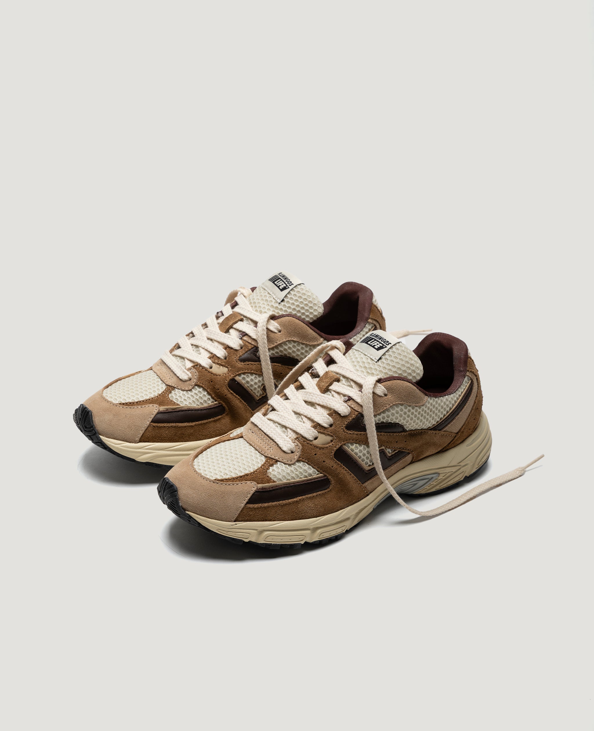 Flamingos Life Wairoa sneaker vegan russet habano