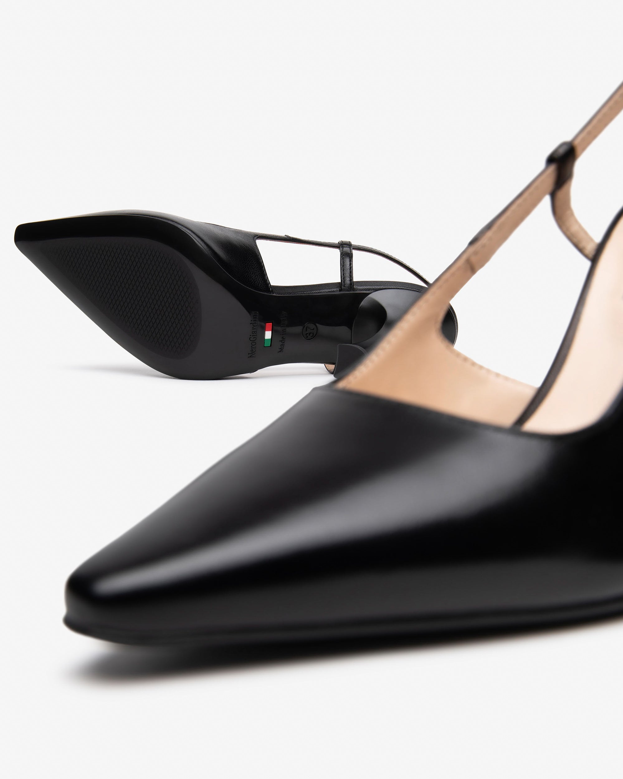 Nero Giardini Slingback escarpins cuir femme mariage