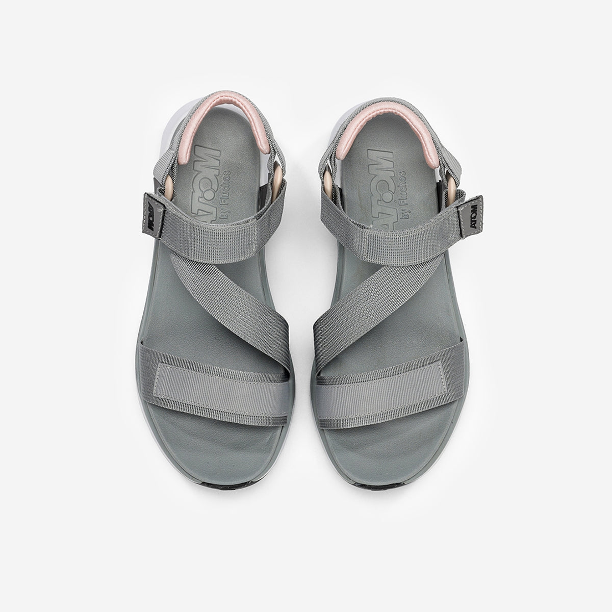 Atom by Fluchos Fusion AT170 sandale gris femme confort