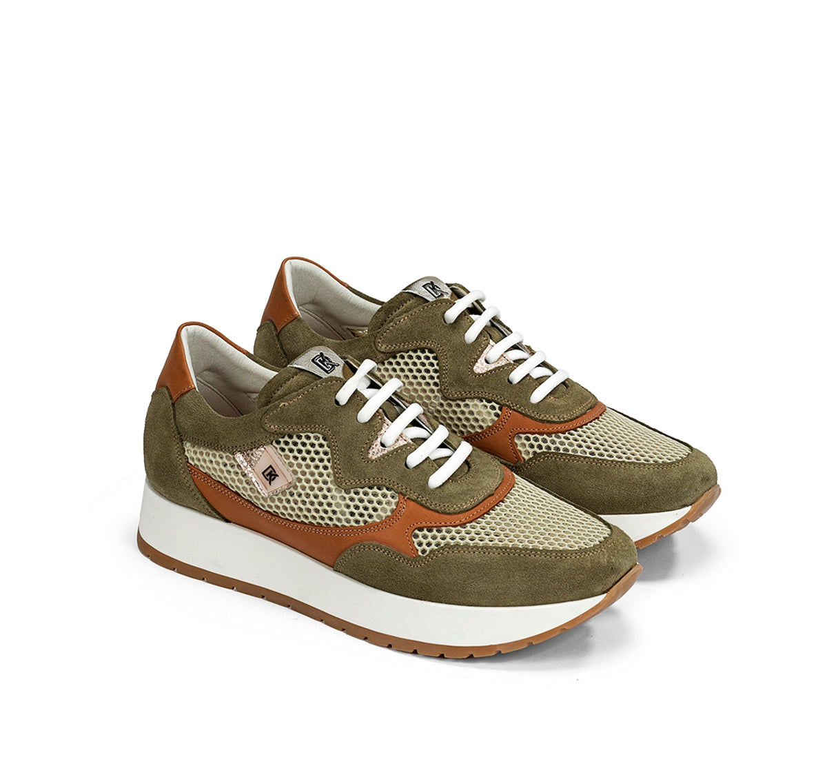 Dorking by Fluchos Split D9473 basket verte femme