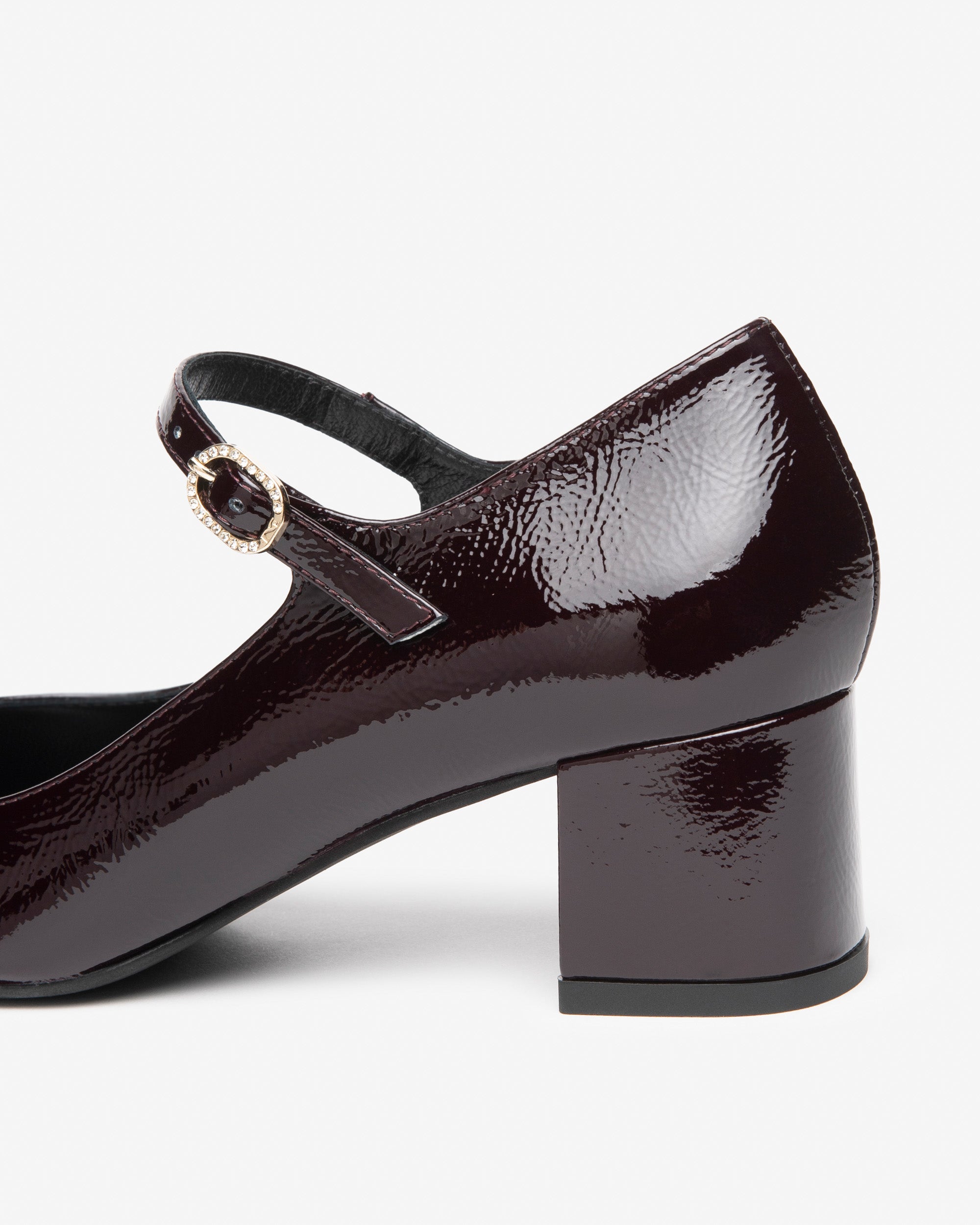 Nero Giardini Mary Jane babies vernis femme talon 5 cm