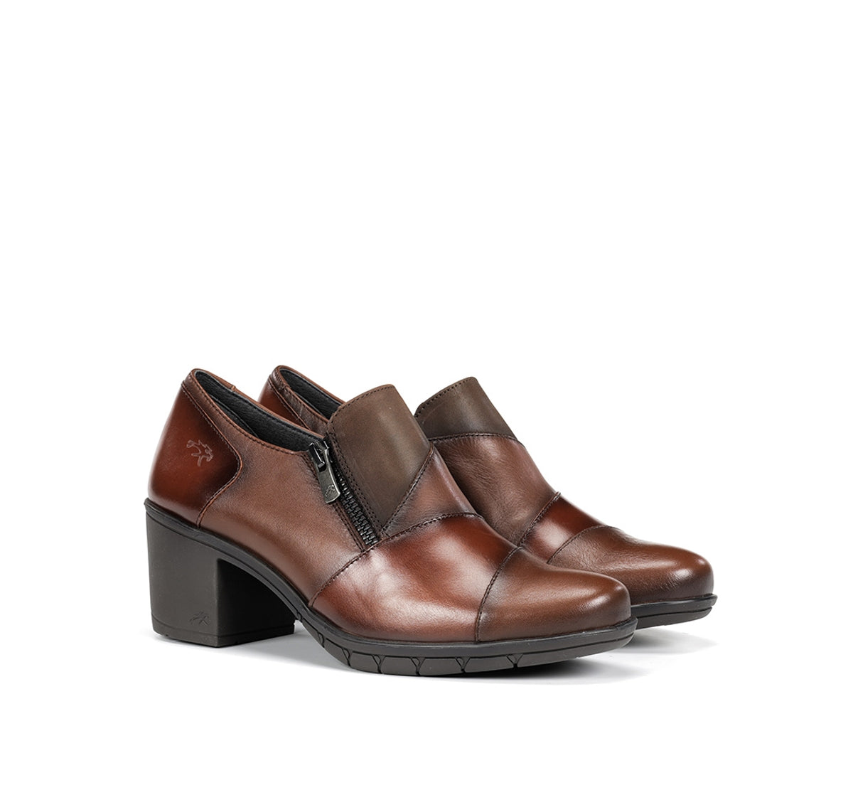 Fluchos Nydia F1802 slip-on marron femme cuir confort