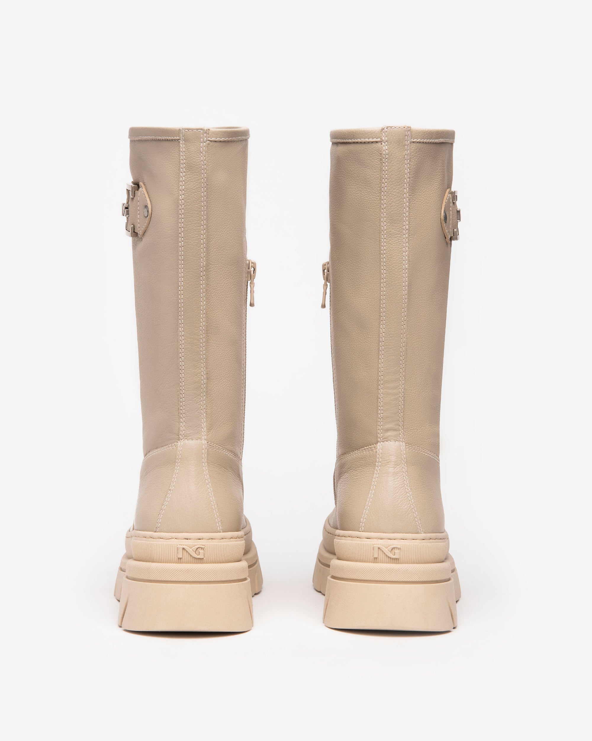 Nero Giardini Boots Bottes Cuir Femme Hiver