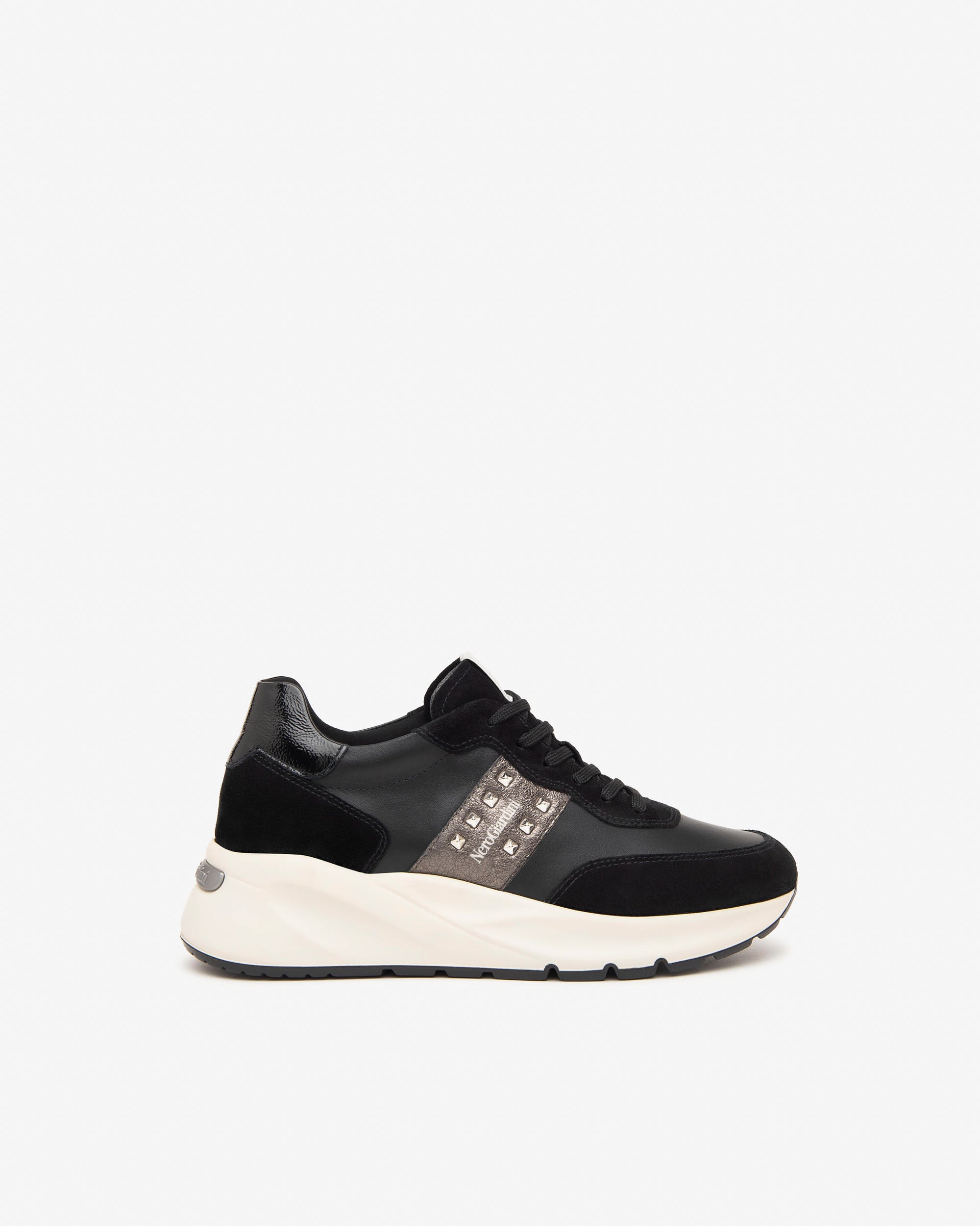 Nero Giardini Sneakers baskets daim cuir femme hiver