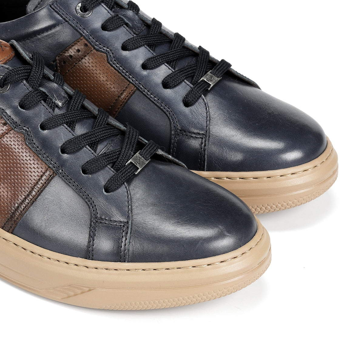Fluchos Boston F2043 basket homme bleu souple