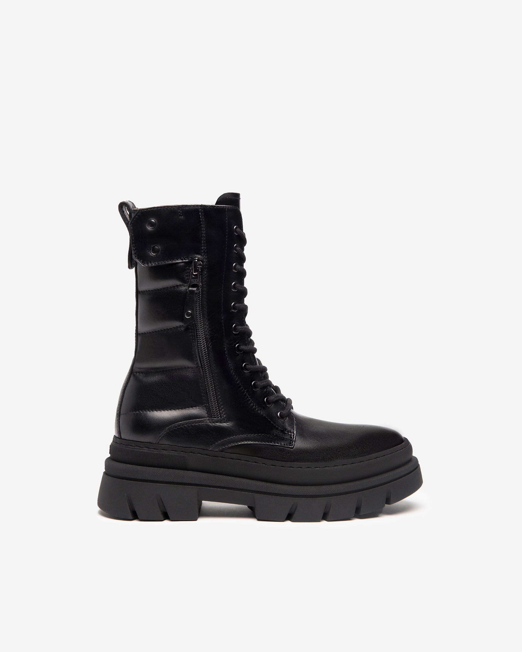 Nero Giardini Combat Boots bottines cuir femme