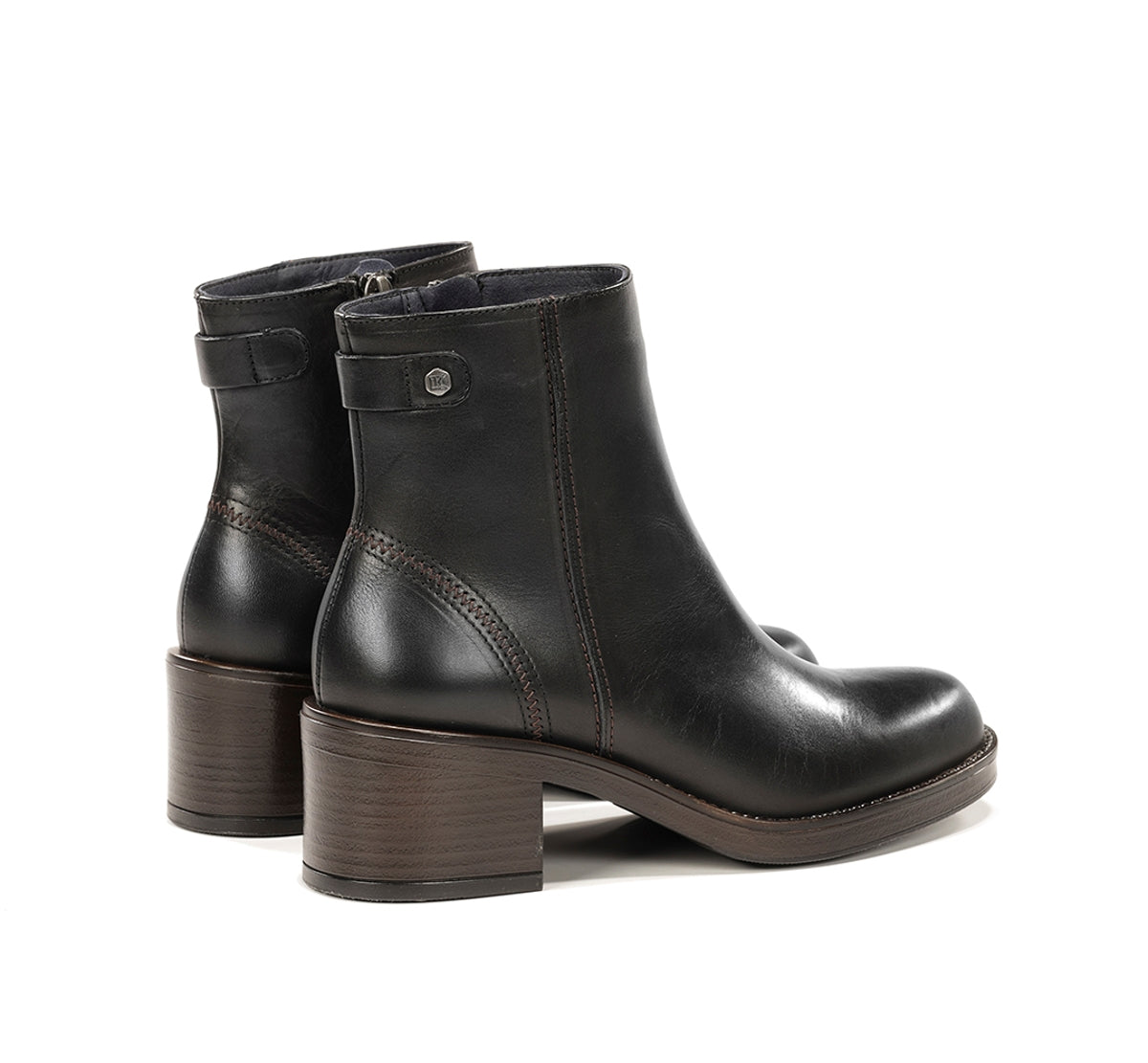 Dorking by Fluchos Linet D9802 bottines noires femme cuir
