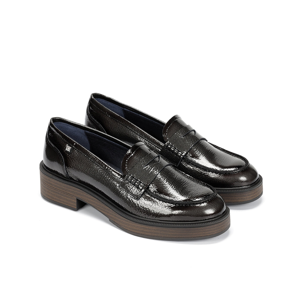Dorking Idaly D9380 mocassin gris femme