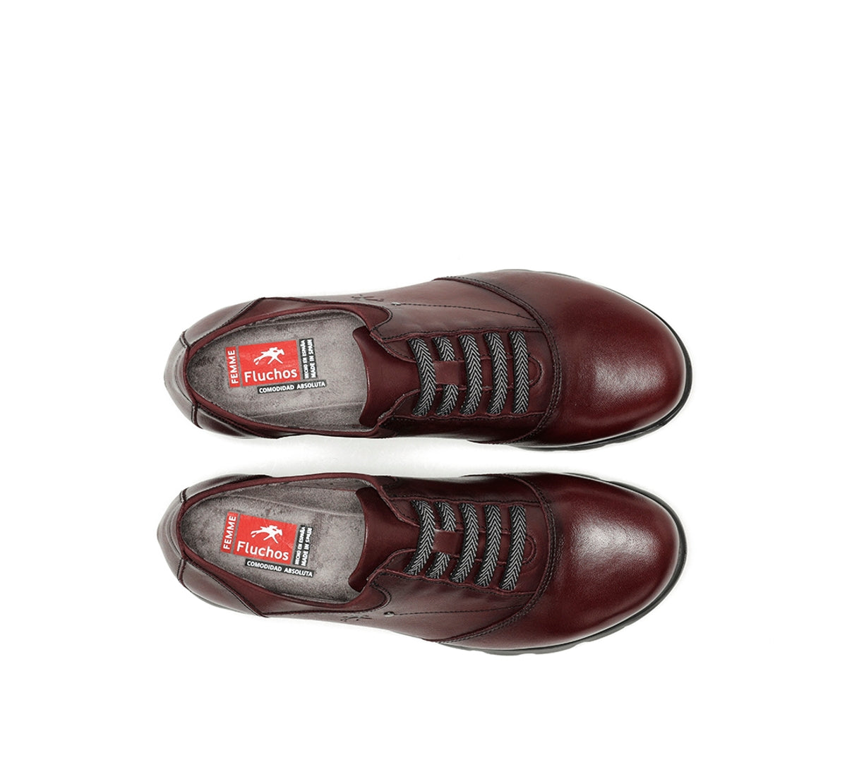 Fluchos Susan F0354 chaussure bordeaux femme sport
