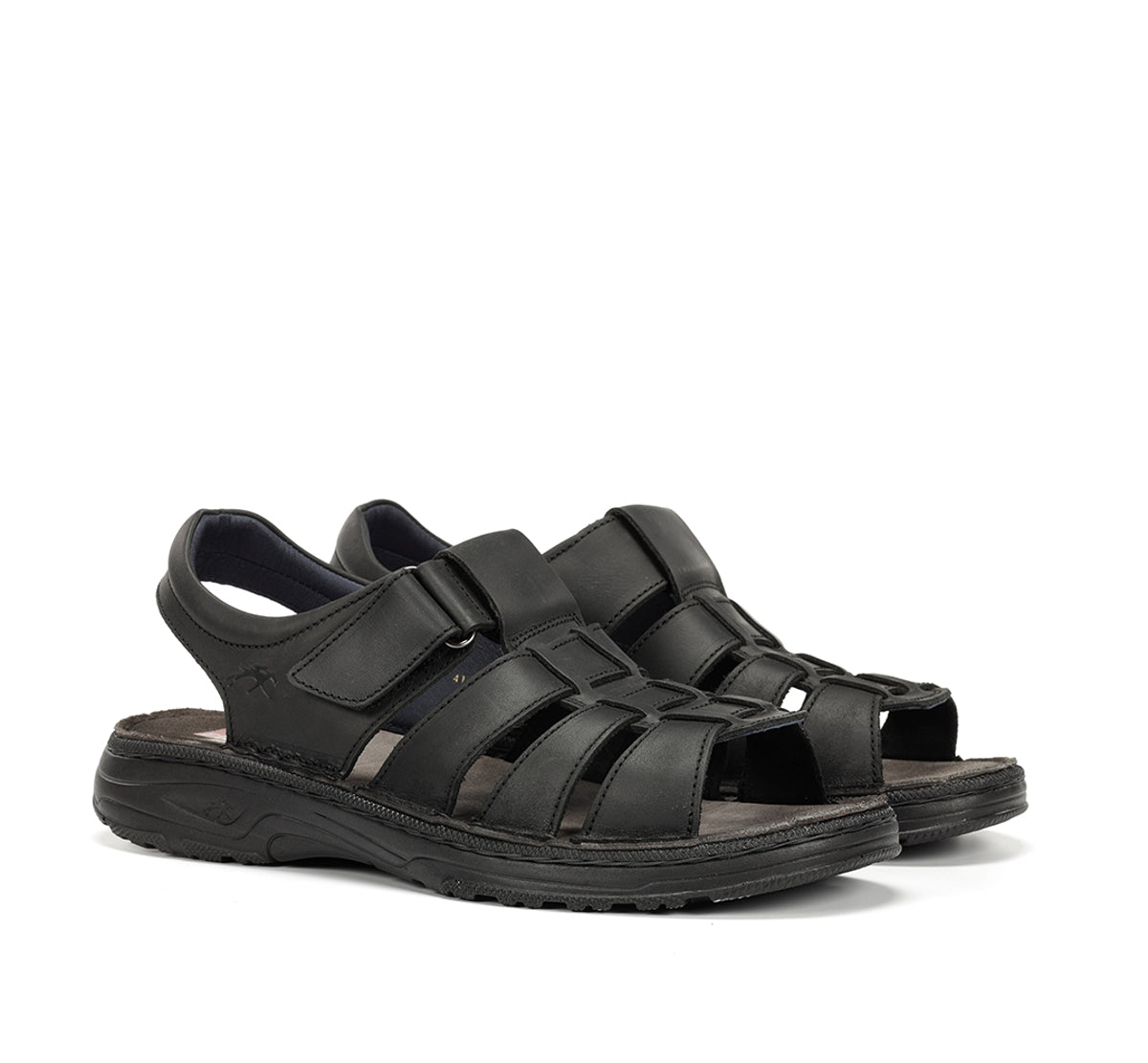 Fluchos Azores F2200 sandales homme noir velcro