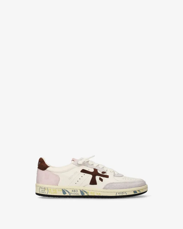 Premiata Bskt Clayd 8284 sneakers cuir blanc femme