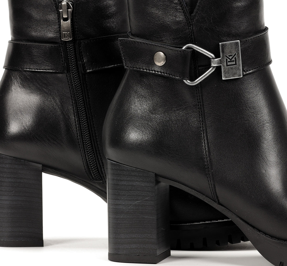 Dorking Evie D8961 bottines femme noir talon