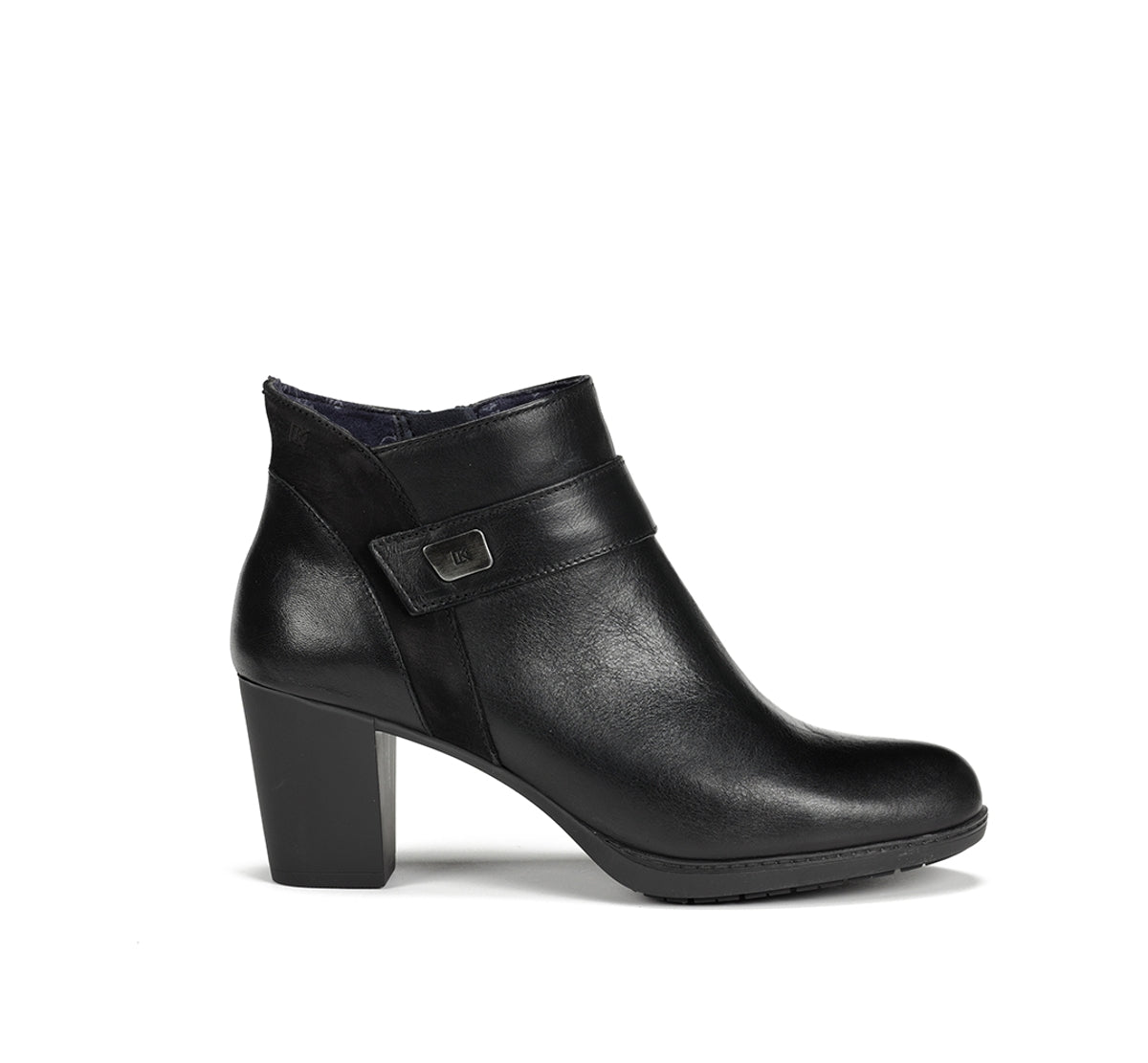 Fluchos Dorking Evelyn D9111 bottine noire talon haut
