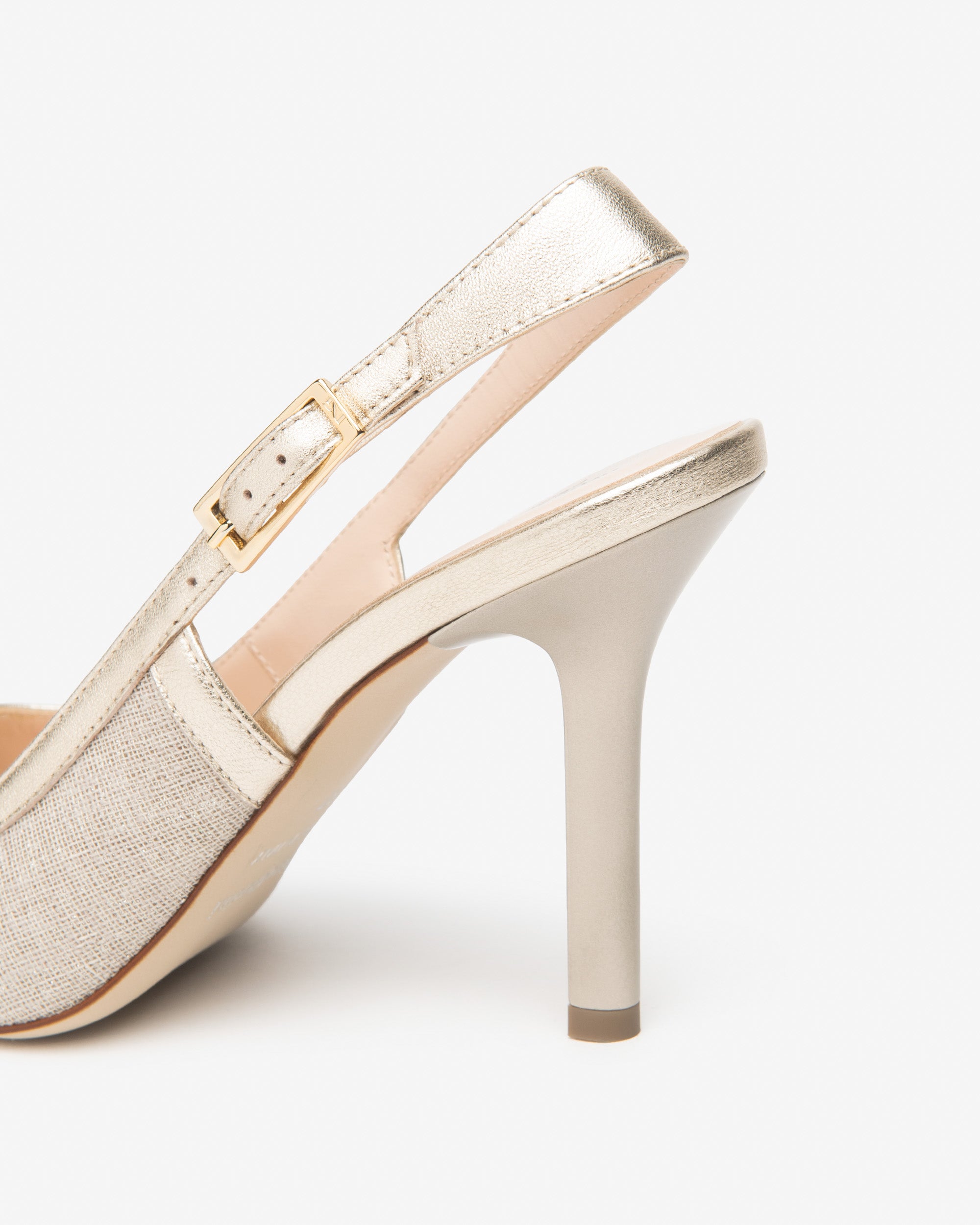 Nero Giardini Slingback escarpins cuir tissu femme