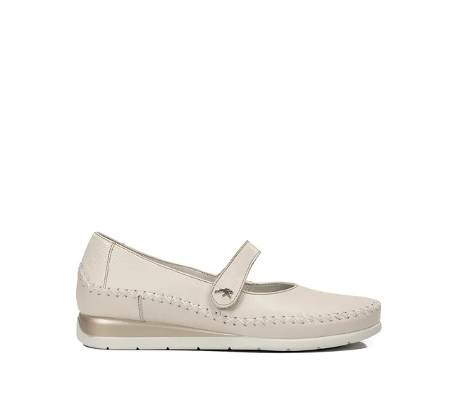 Fluchos Sella F2146 chaussures femme taupe compensée