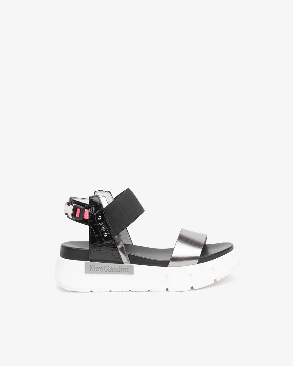 Nero Giardini Sandals sandales femme cuir talon 4 cm