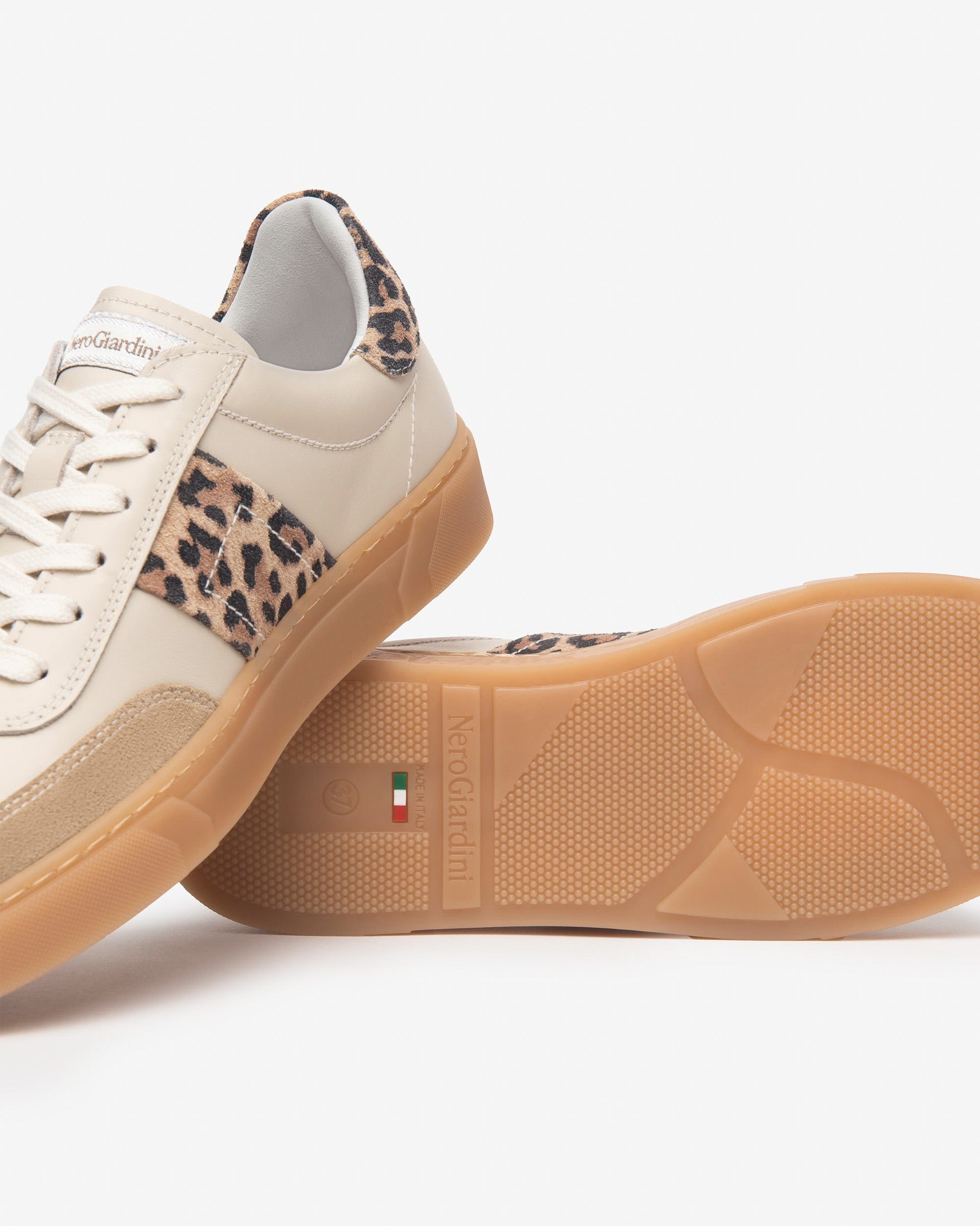 Nero Giardini Sneakers baskets femme daim cuir tissu