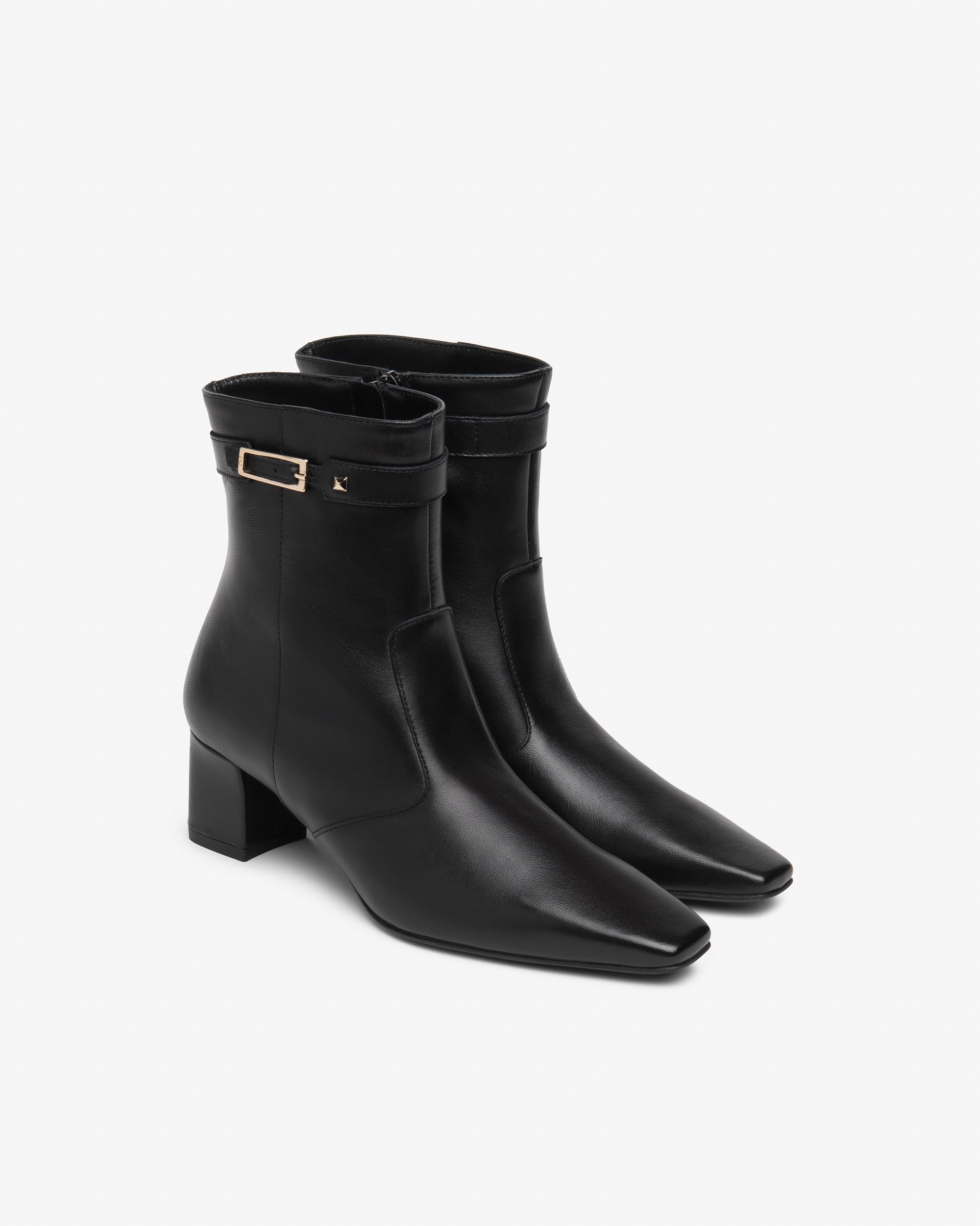 Nero Giardini Ankle Booties bottines cuir femme talon