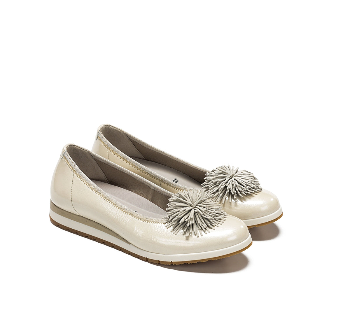 Dorking Swim D9714 ballerine femme blanche cuir