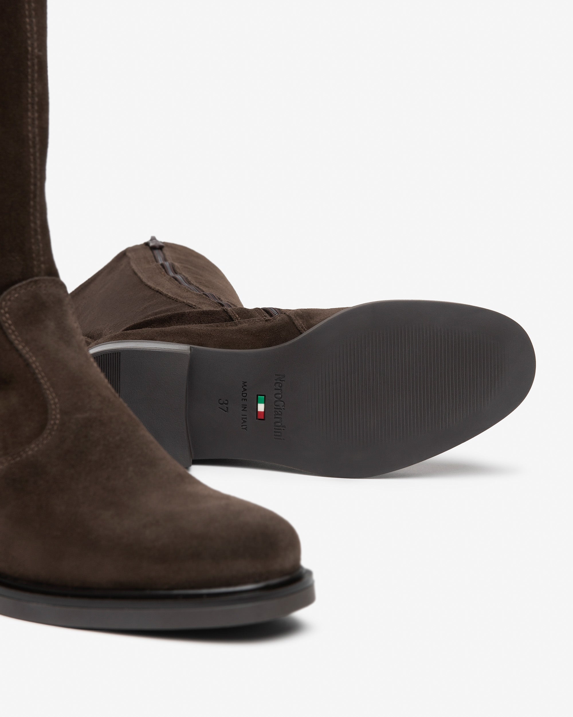 Nero Giardini Boots bottes daim talon 30 mm 38