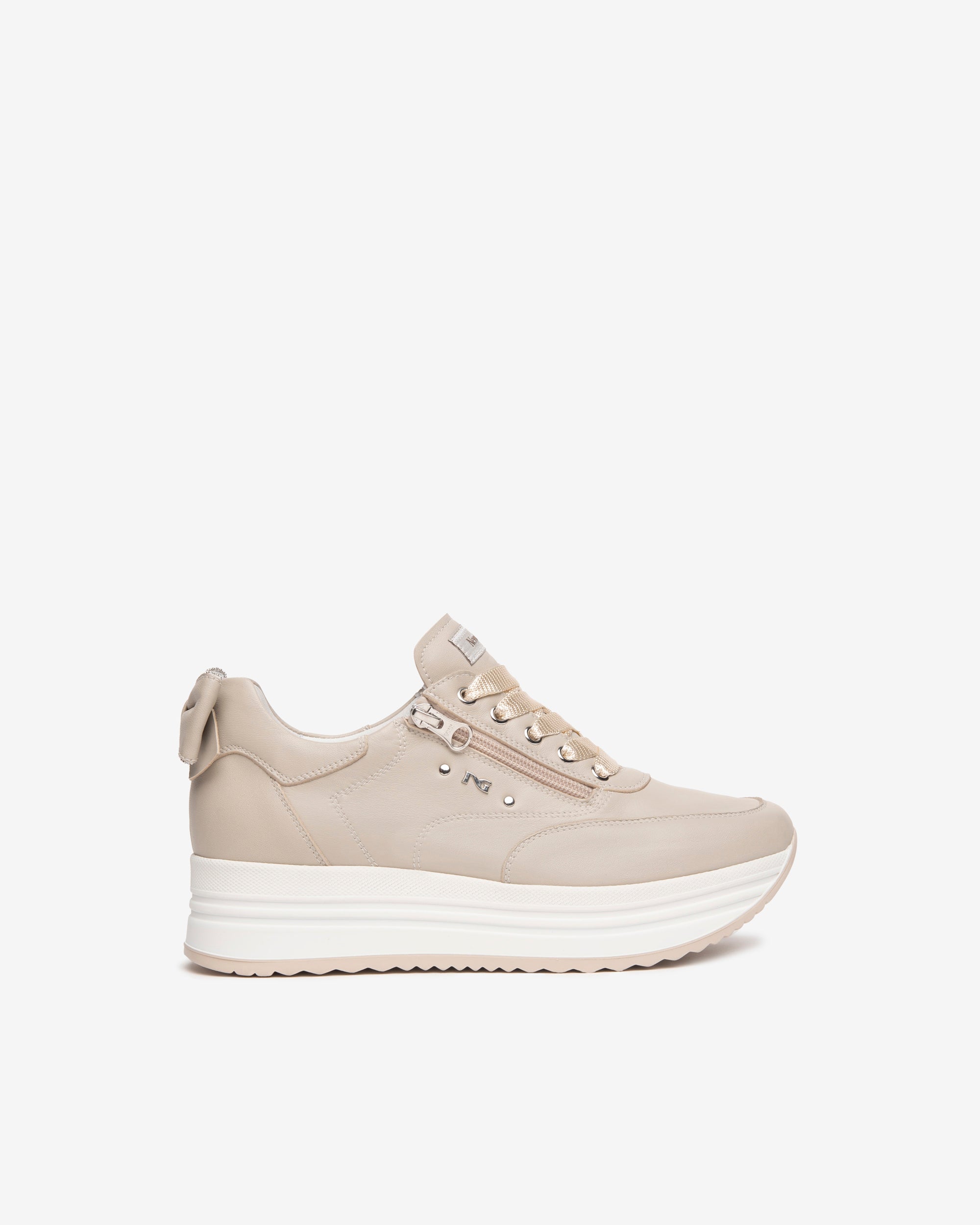 Nero Giardini Sneakers baskets cuir femme plateforme 38