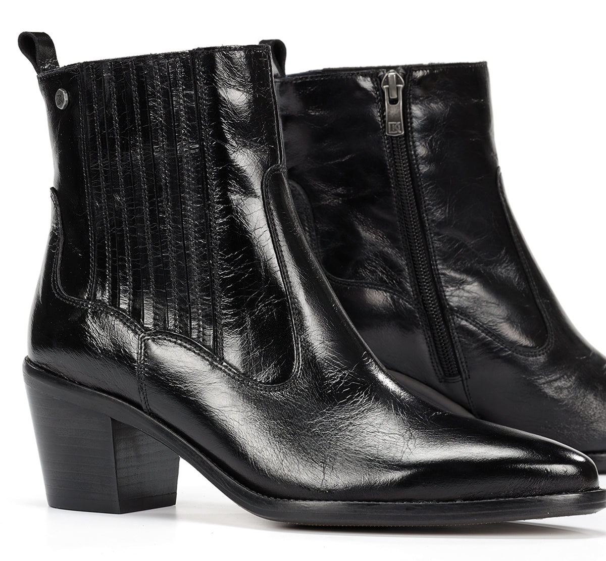 Dorking Arwen D9425 bottine noire talon large