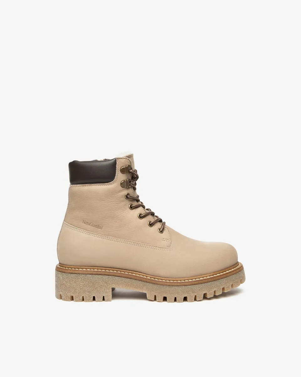 Nero Giardini Combat Boots bottines cuir femme