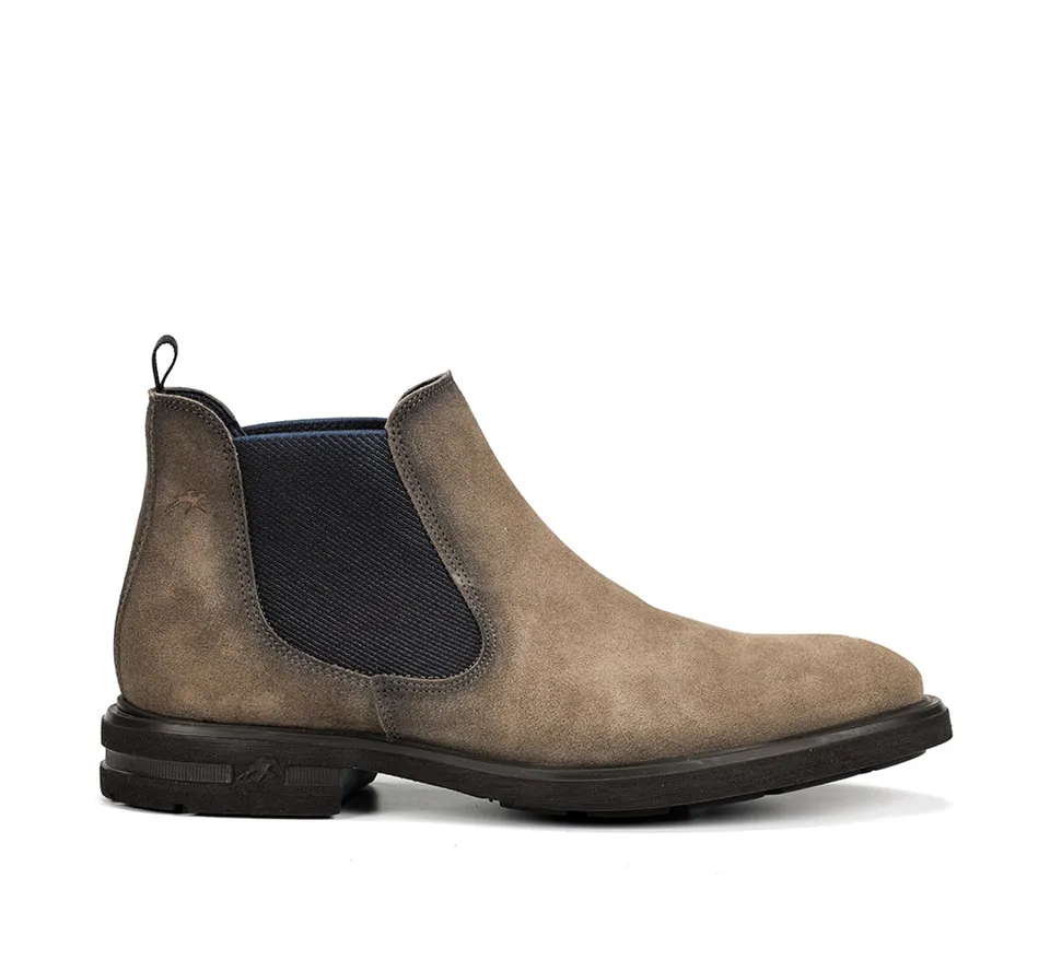 Fluchos Belgas F0770 bottines taupe cuir homme
