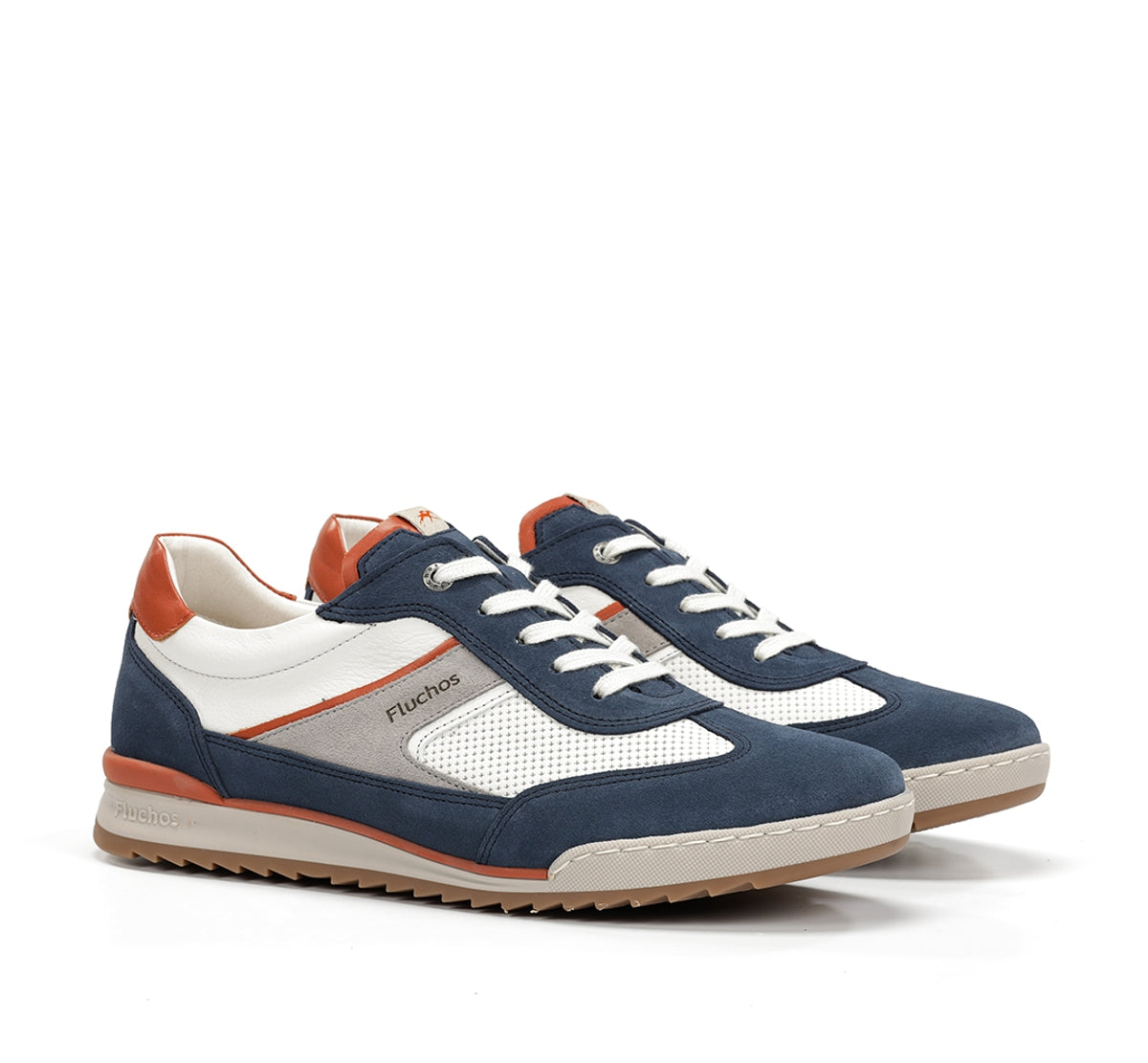Fluchos Elder F2184 basket bleu confort homme