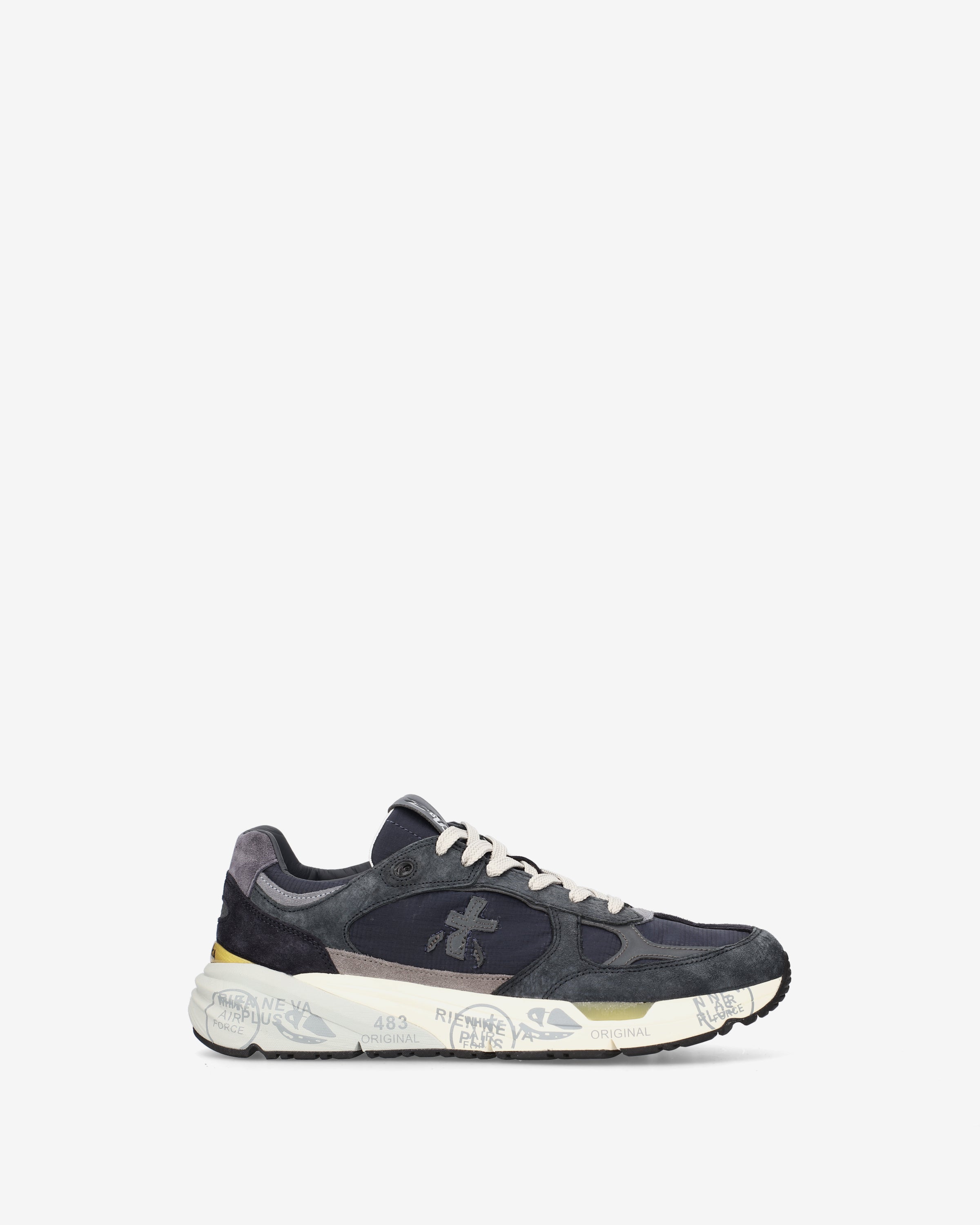 Premiata Mase 25 8428 sneakers daim bleu nuit
