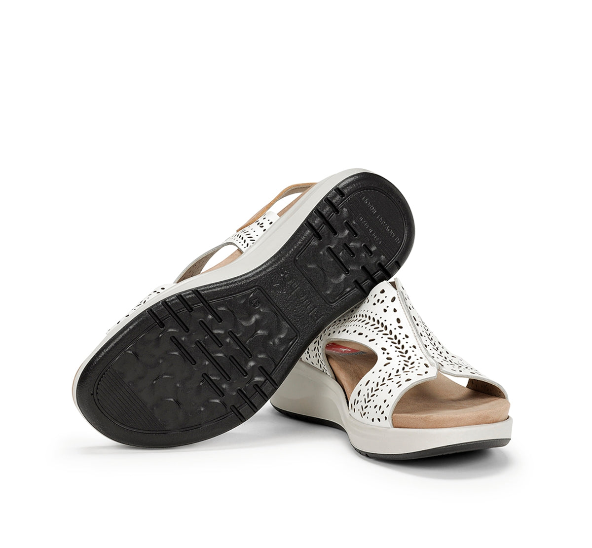 Fluchos Yagon F1481 sandale blanche femme souple