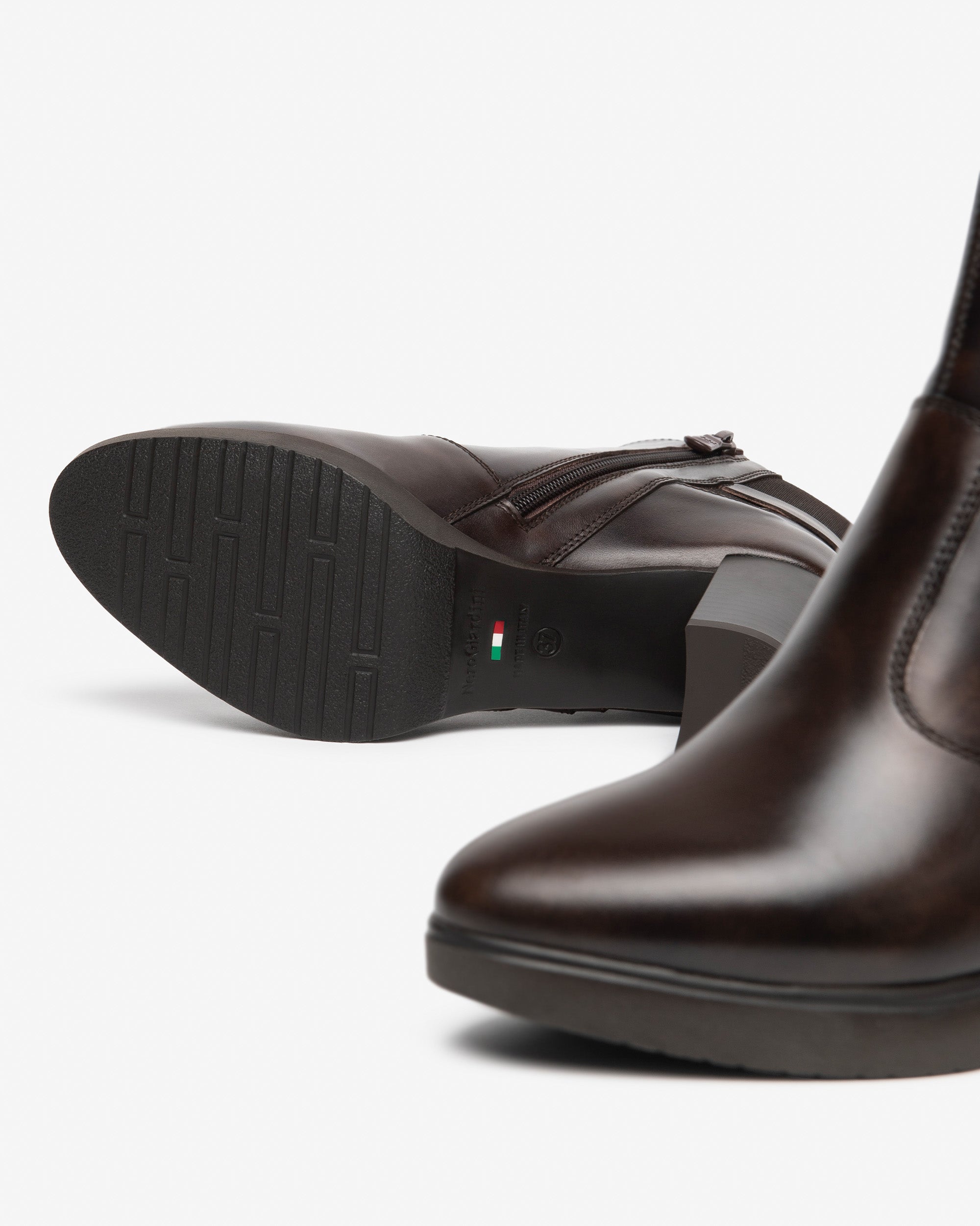 Nero Giardini Ankle Booties bottines cuir talon 70 mm