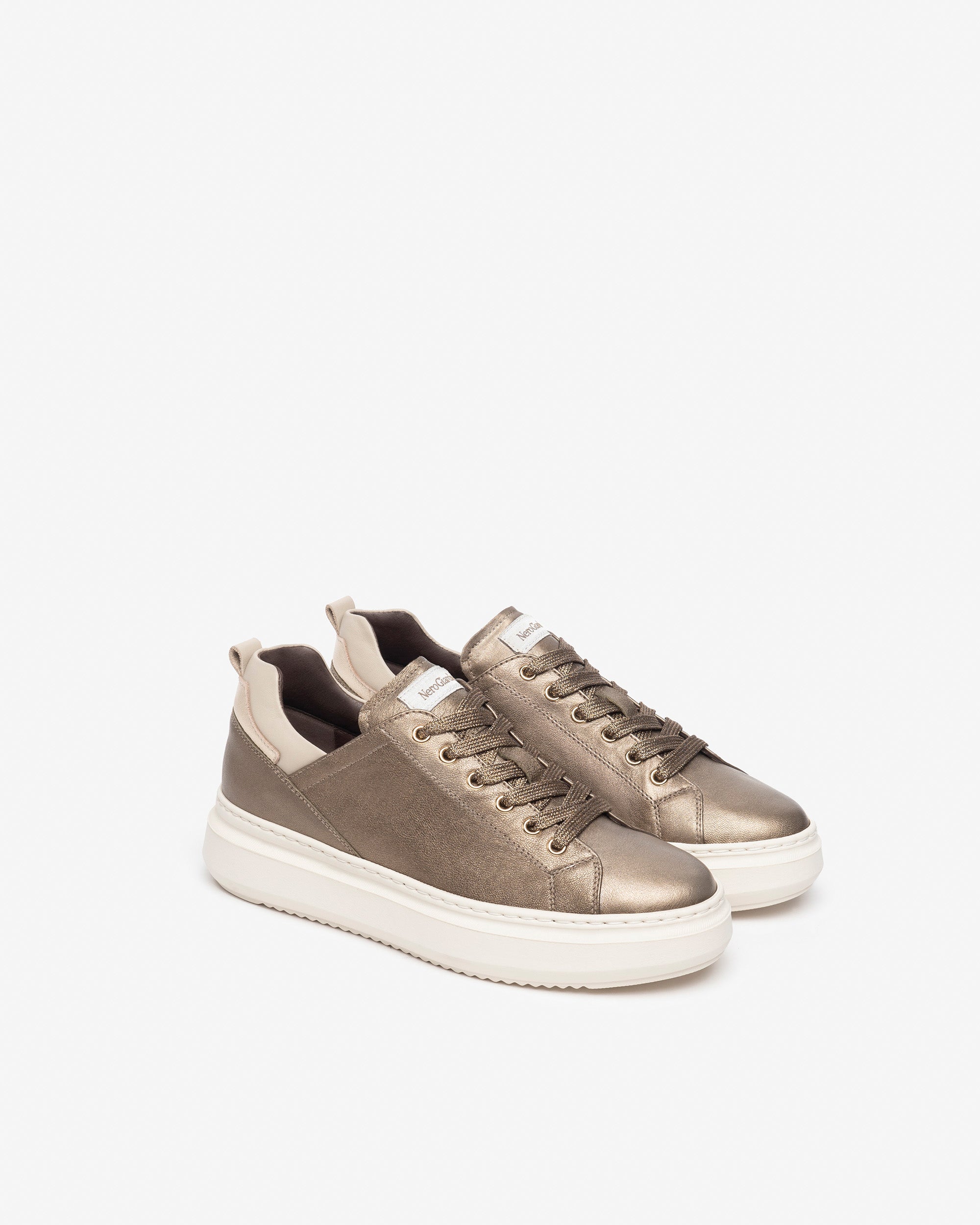 Nero Giardini Sneakers baskets cuir femme automne-hiver