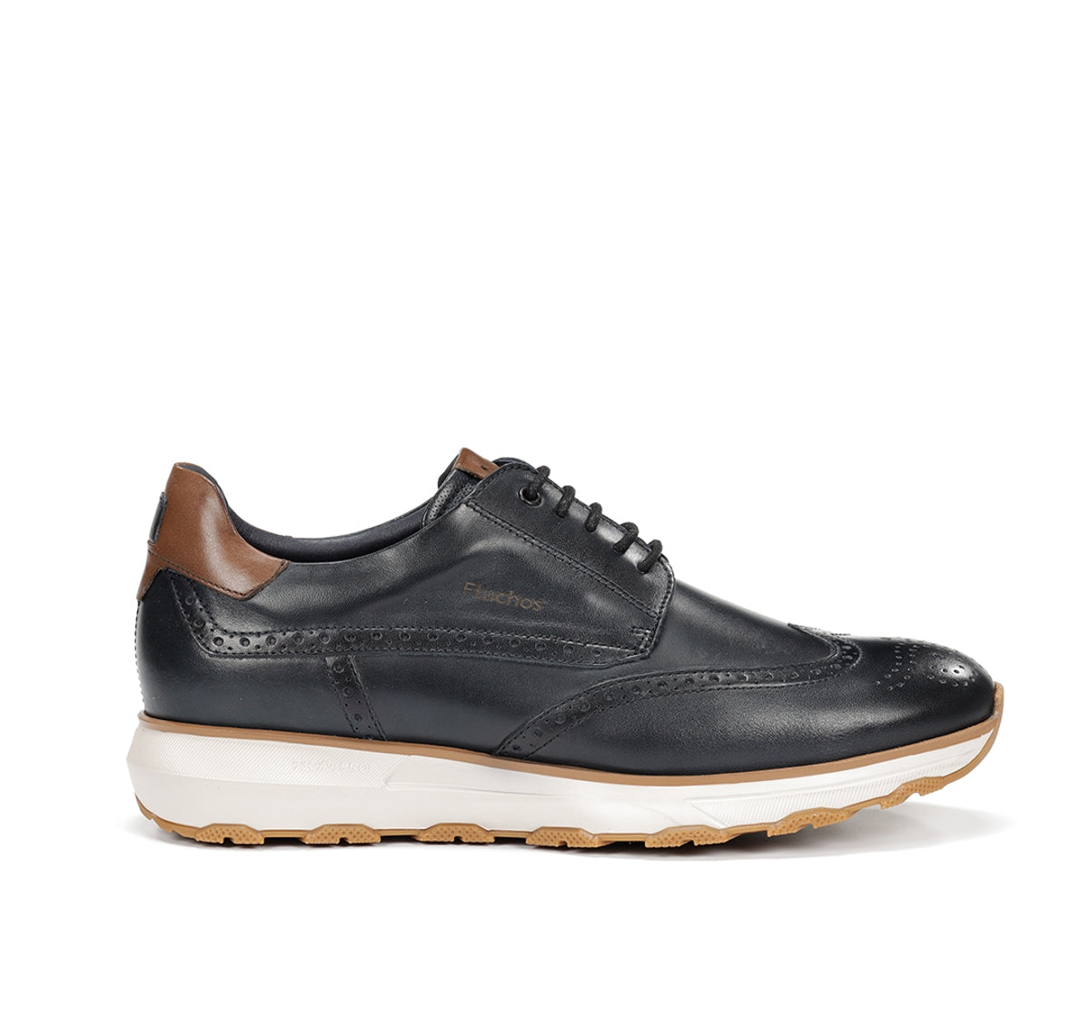 Fluchos Walter F2080 chaussures homme bleues cuir