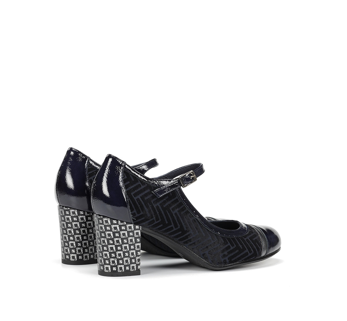 Fluchos Dorking Rodin D8669 bottine femme bleu cuir