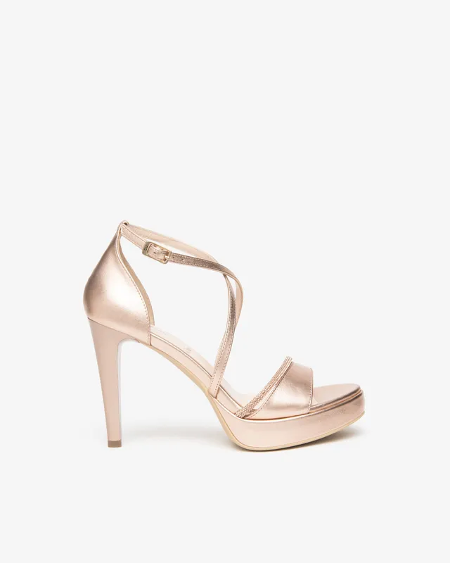 Nero Giardini Sandals sandales femme cuir cérémonie pointure 35