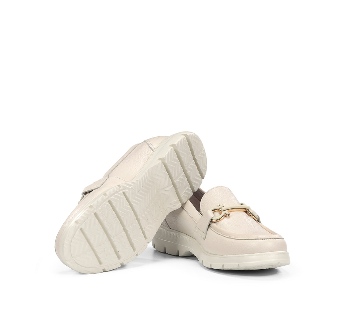 Fluchos Gladis F1936 mocassin taupe femme