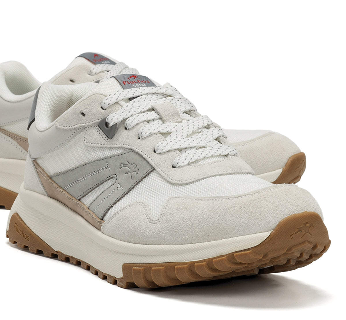 Fluchos Arion F2011 baskets blanc homme confort