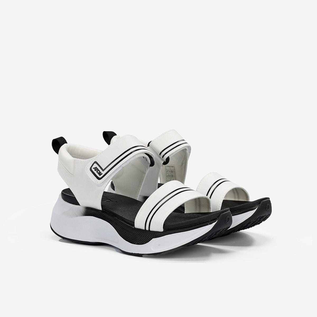 Atom Fusion AT169 sandales femme blanc confort