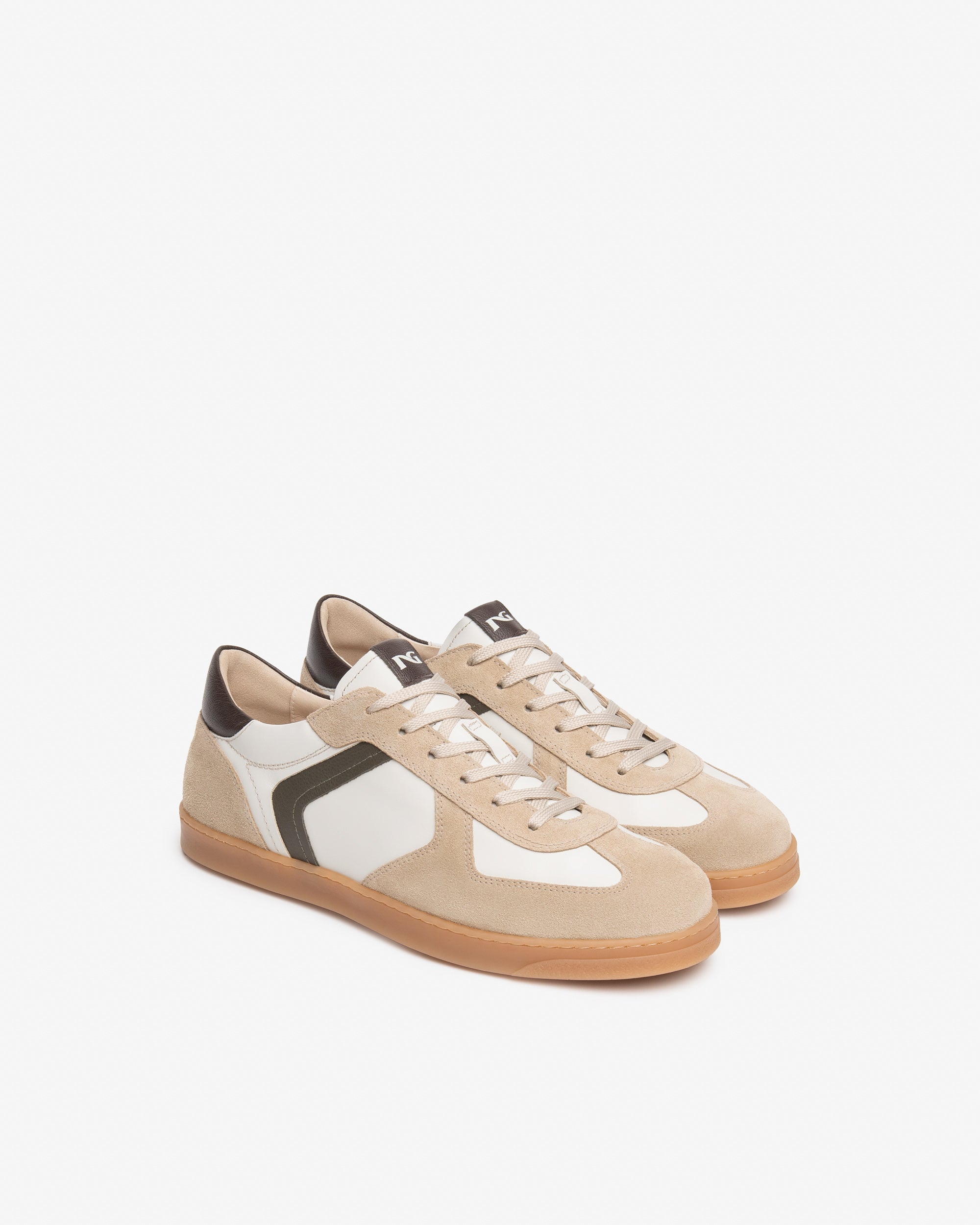 Nero Giardini Sneakers baskets cuir daim homme