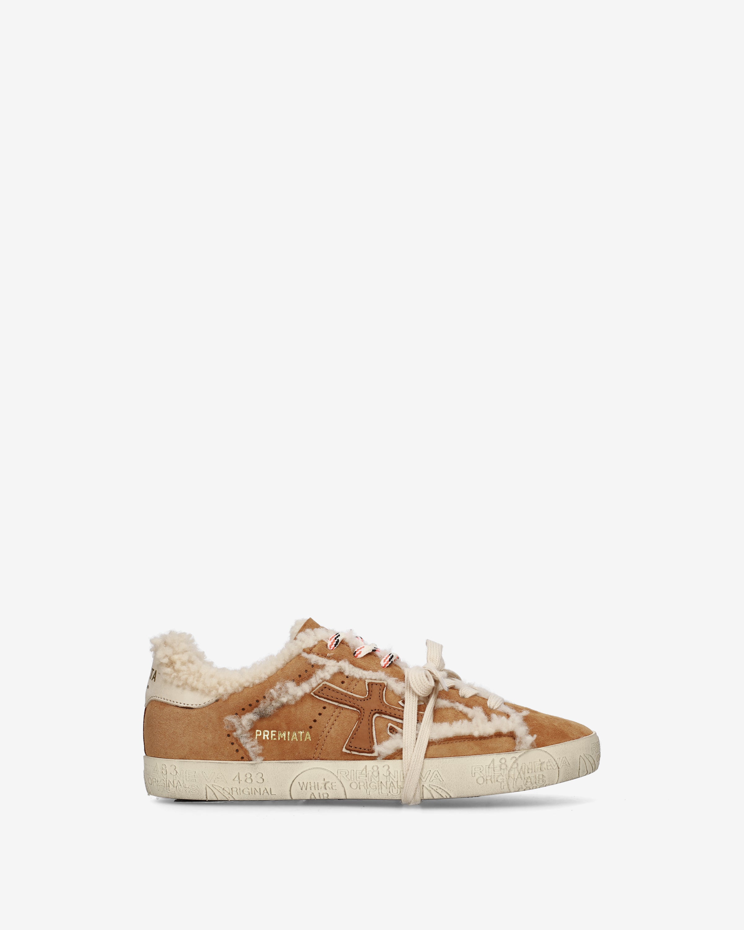 Premiata Stevend 8693M sneakers femme suède fourrure
