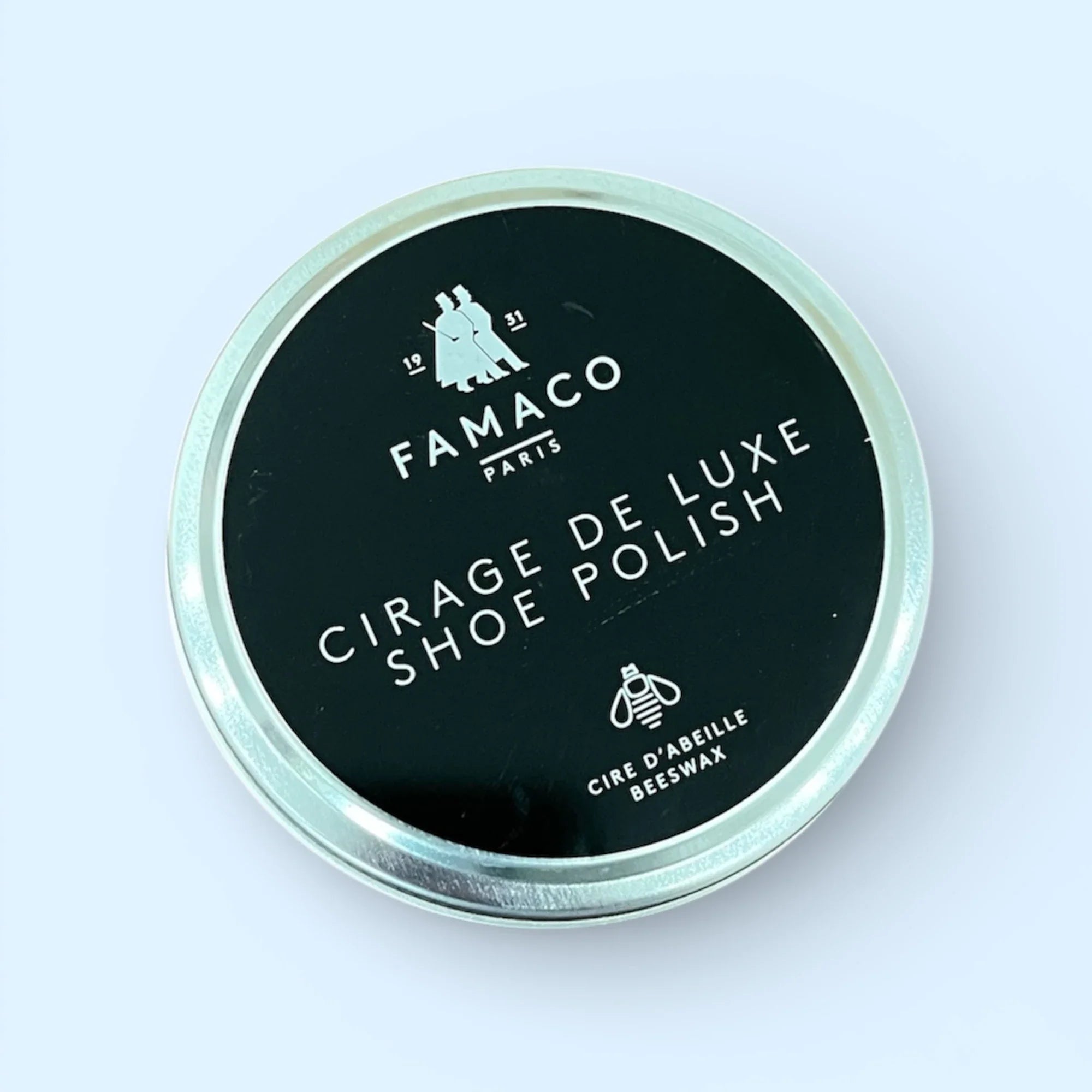 Famaco crème cirage incolore cire abeilles cuir