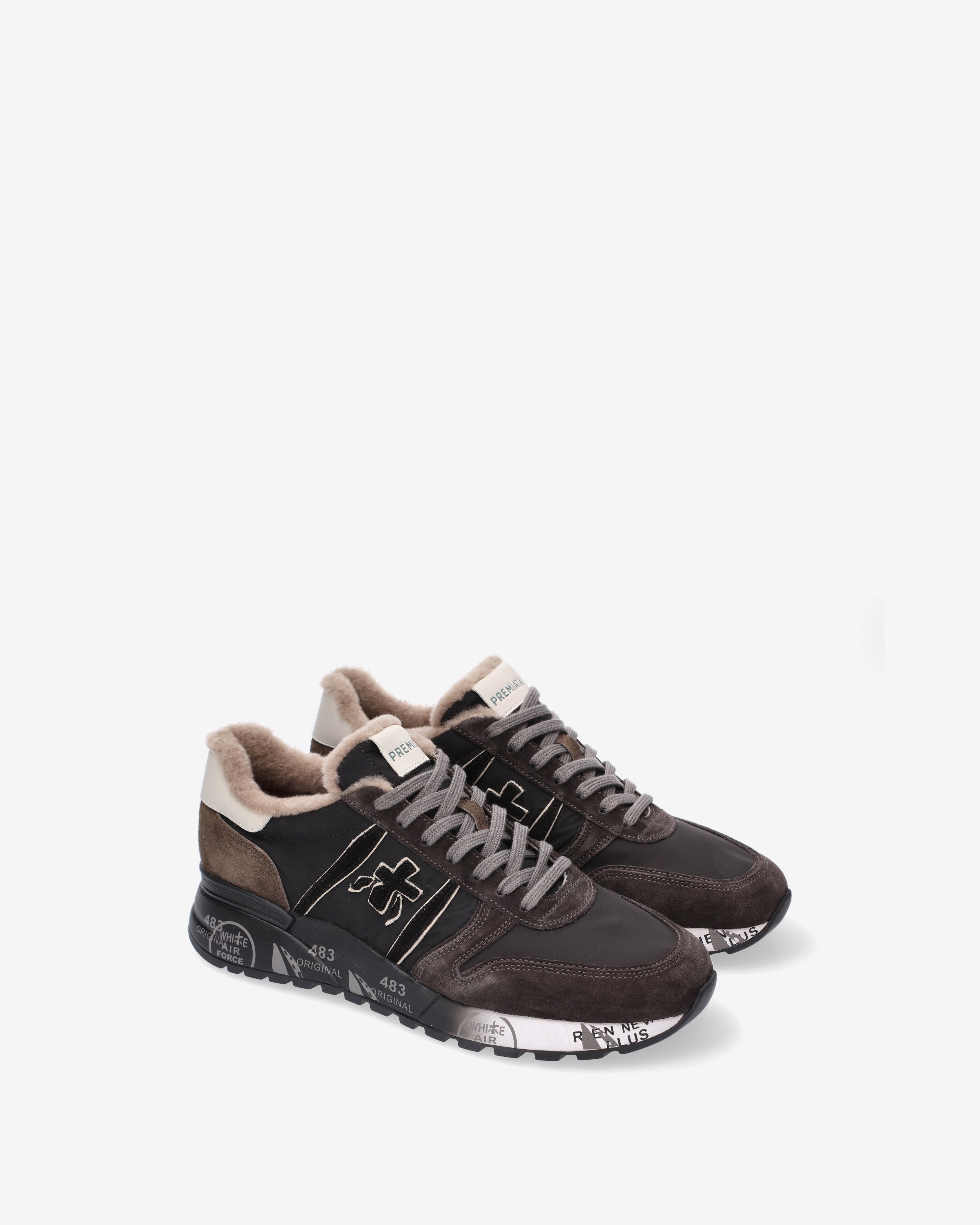 Premiata Lander 6103 baskets homme marron