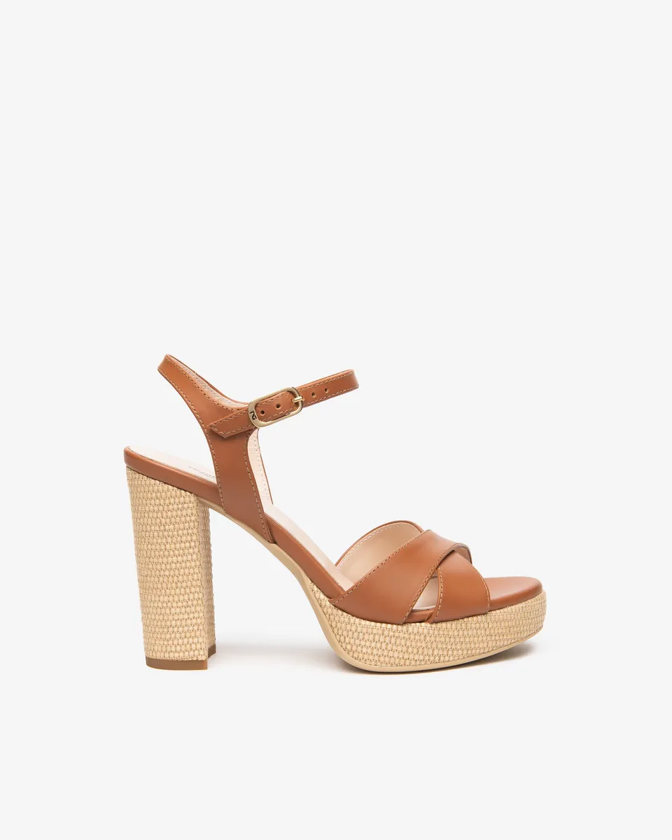 Nero Giardini Sandals sandales cuir femme