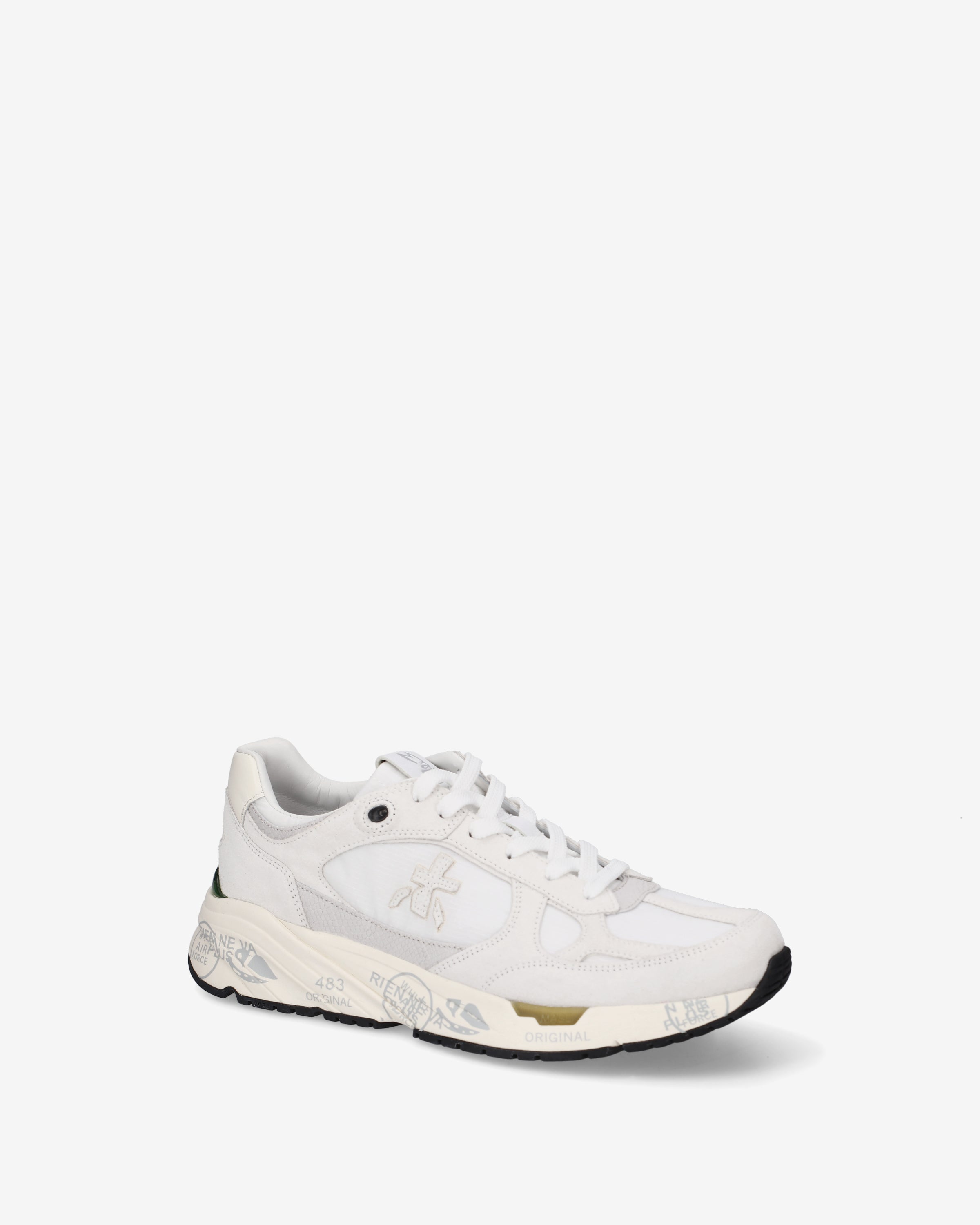 Premiata Mased 7823 sneakers blanc femme suède