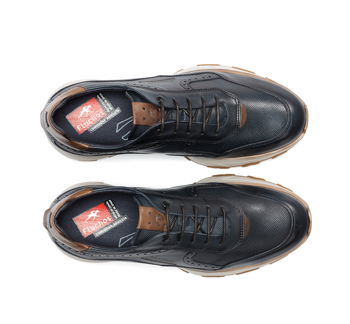 Fluchos Walter F2082 baskets homme bleu EVA