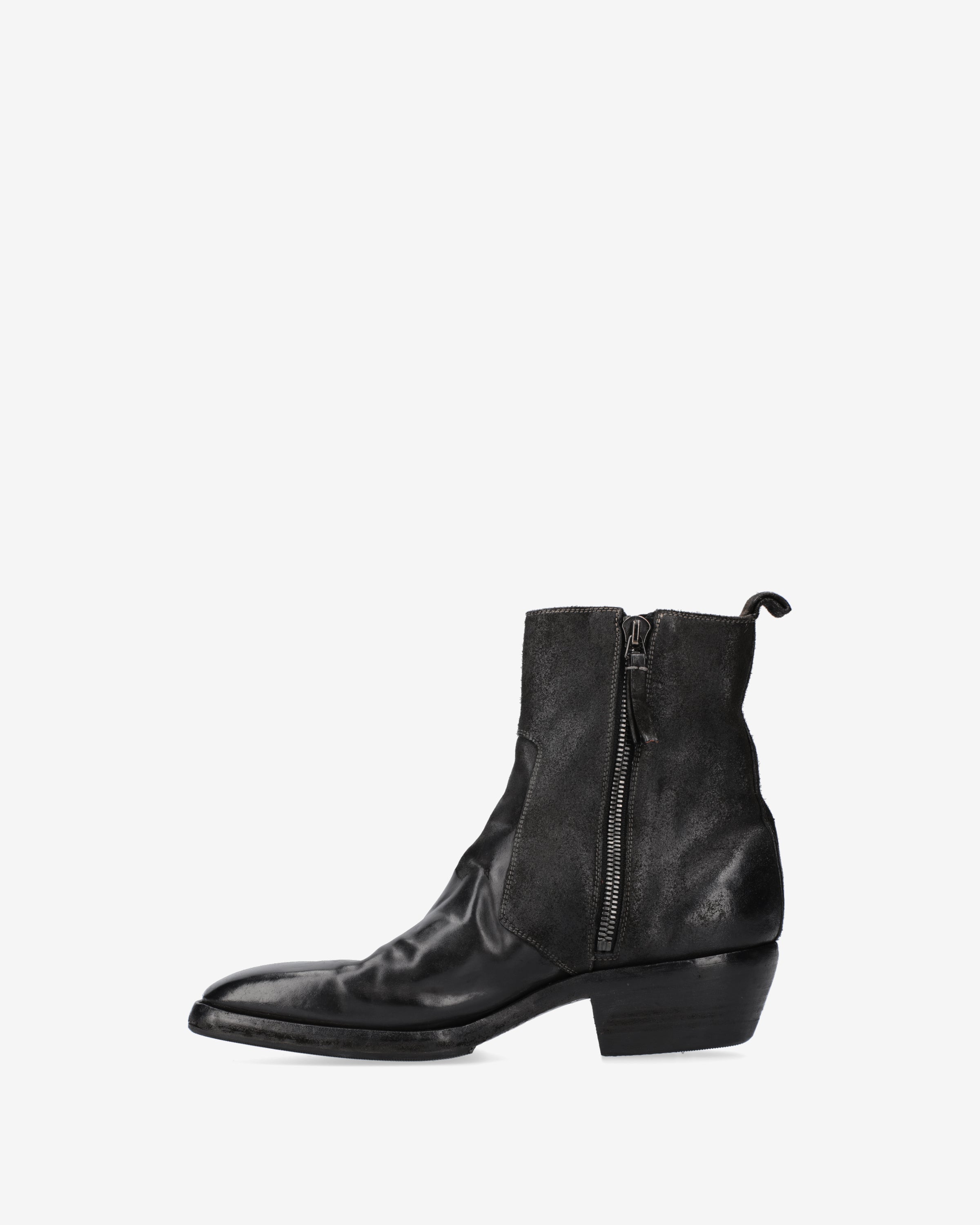 Premiata Boots bottines cordovan noir homme cuir