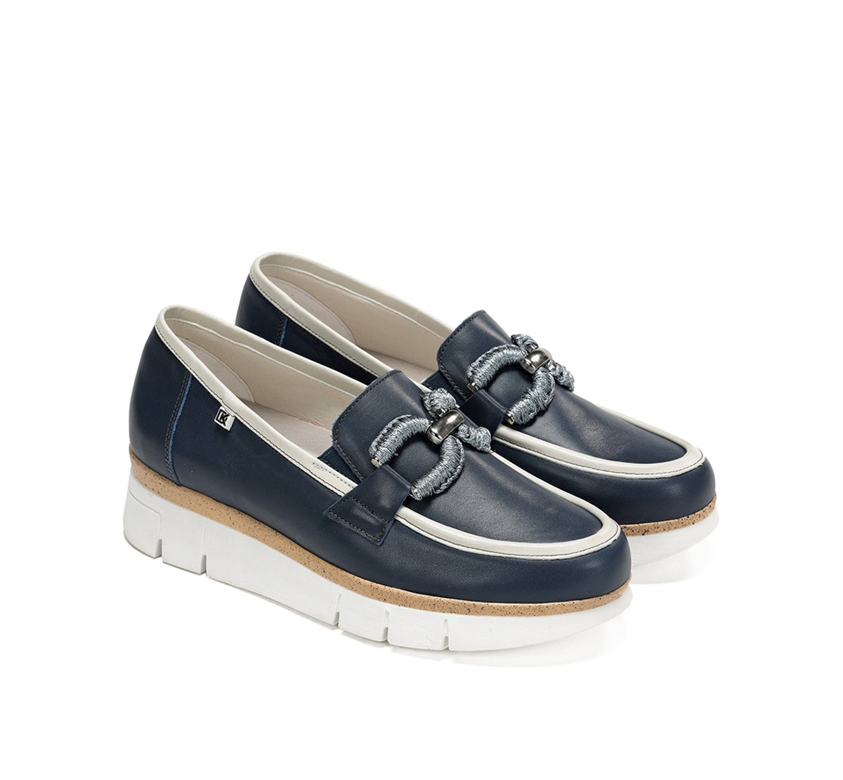 Dorking by Fluchos India D9298 Mocassins Bleu Femme