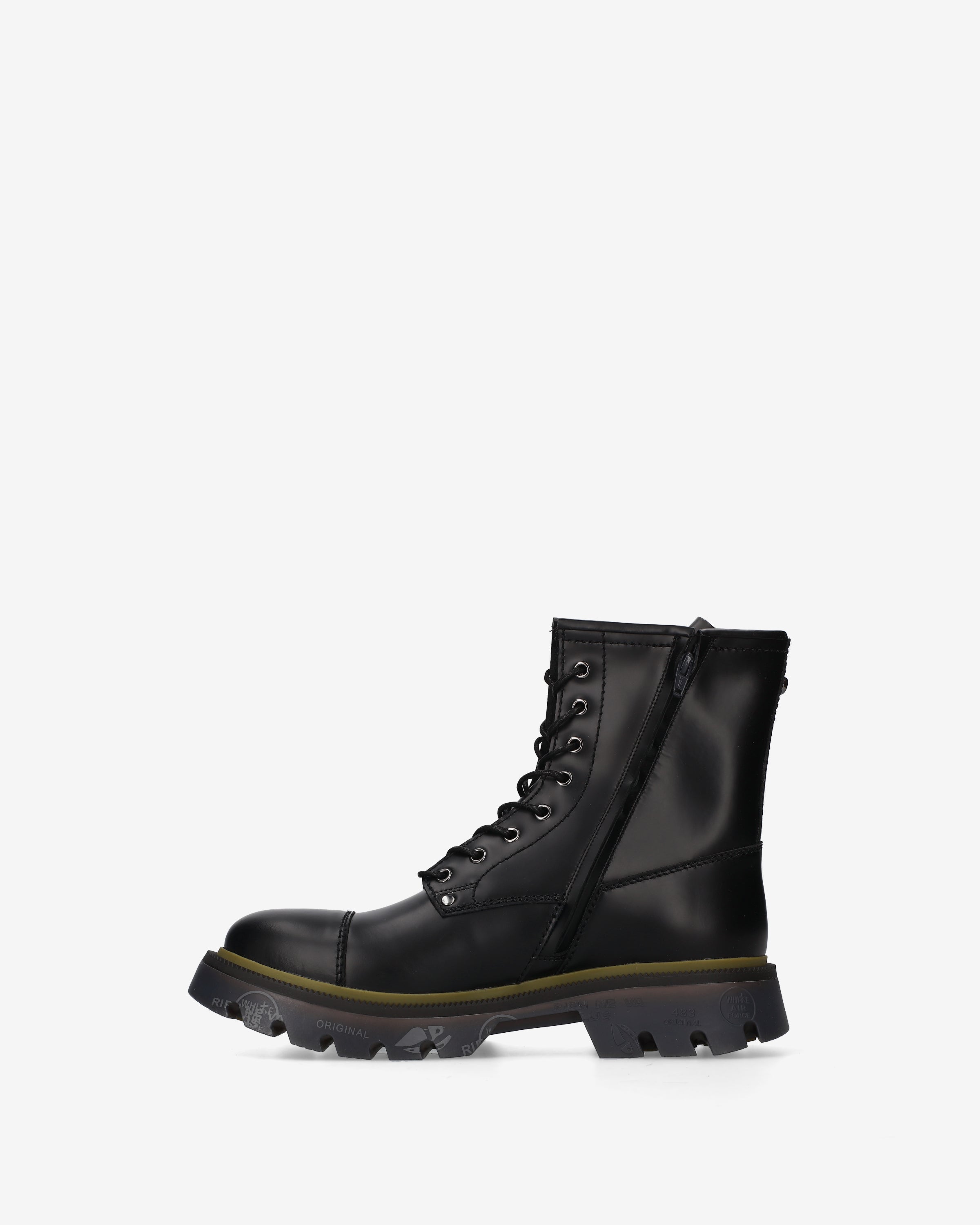 Premiata Clapham 519 baskets noir cuir homme